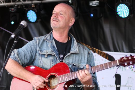 Anthony John Clarke at Folk on the Farm 2019 in Anglesey